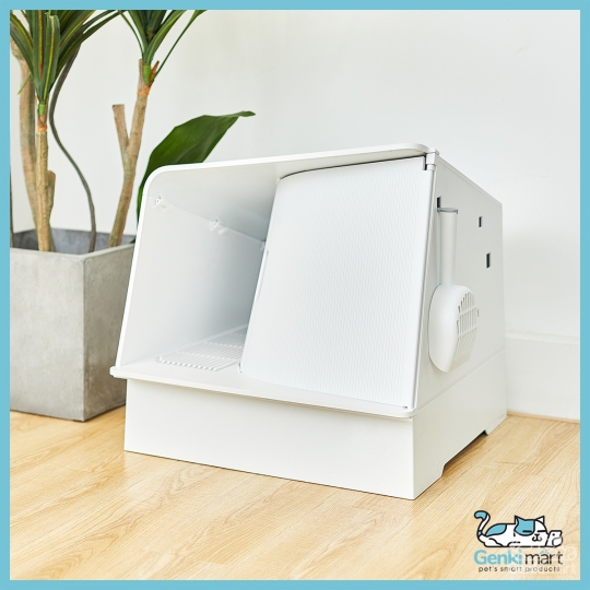 Petkit White Villa - Nhà vệ sinh cho mèo sang chảnh, chống vương cát