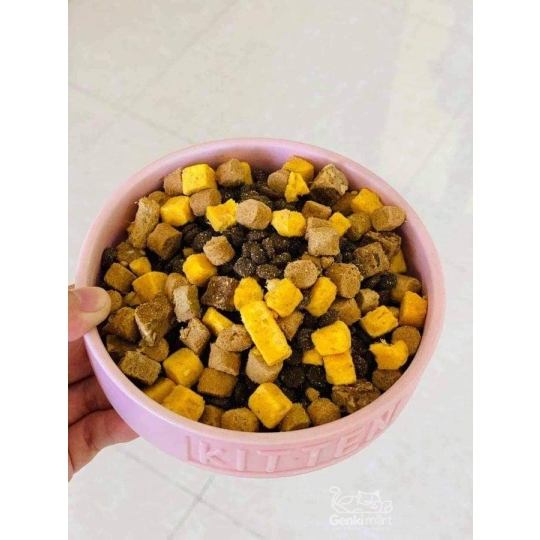 Mister Donut T1  bịch 1.8kg Topping 9 loại thịt - dành cho mèo mẹ và mèo con